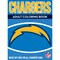 In the Sports Zone NFL Adult Coloring Book, Los Angeles Chargers